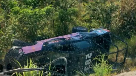 Los oficiales dejaron abandonada la patrulla de la policía de Campeche Los oficiales dejaron abandonada la patrulla de la policía de Campeche