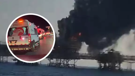 Explosión en la sonda de Campeche deja un muerto y 13 heridos Explosión en la sonda de Campeche deja un muerto y 13 heridos