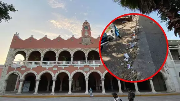 Loa vecinos se quejaron en contra del Ayuntamiento de Mérida por el deficiente servicio de basura