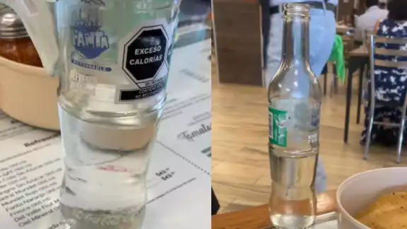 Usuarios le explicaron que en la etiqueta dice que el envase se puede cambiar por otros sabores