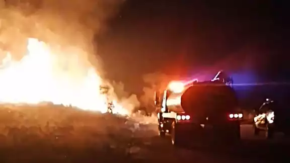 Autoridades lograron sofocar el incendio Autoridades lograron sofocar el incendio