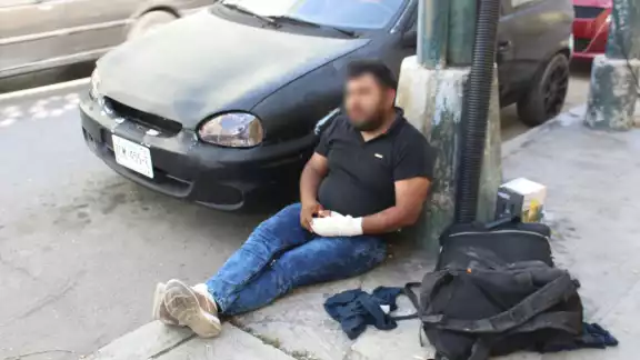 Después de que se le brindó la ayuda necesaria, los socorristas se retiraron