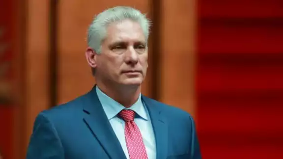 Miguel Díaz-Canel, presidente de Cuba, envió sus condolencias tras el sismo de este lunes