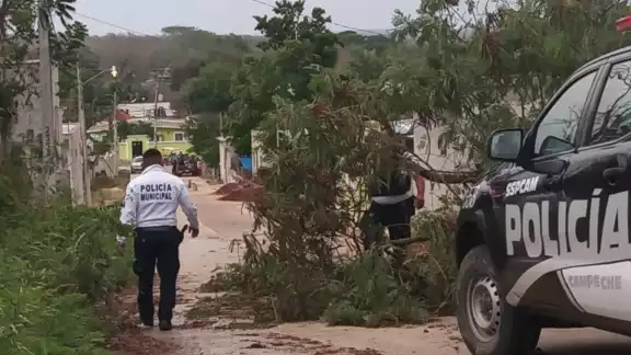 Las autoridades ya trabajan en las labores de apoyo