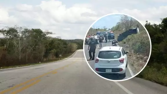 El accidente dejó varios heridos y un muerto, reportan El accidente dejó varios heridos y un muerto, reportan