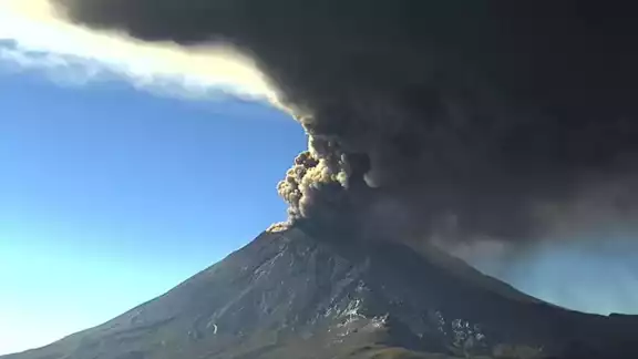 El Popocatépetl mantiene el Semáforo de Alerta Volcánica en Amarillo Fase 2 El Popocatépetl mantiene el Semáforo de Alerta Volcánica en Amarillo Fase 2
