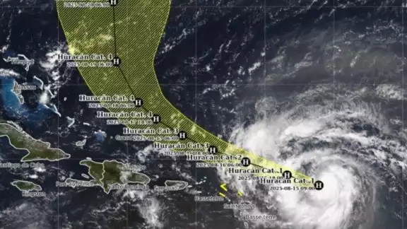 El Huracán Erin no afectará a la Península de Yucatán