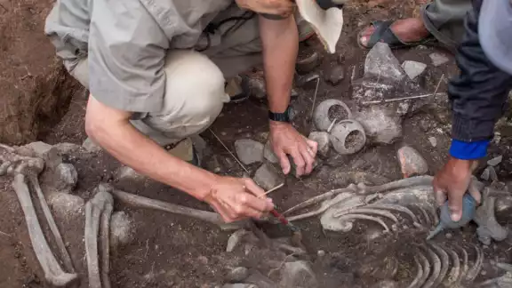 Los restos hallados son de un importante sacerdote del antiguo Perú Los restos hallados son de un importante sacerdote del antiguo Perú