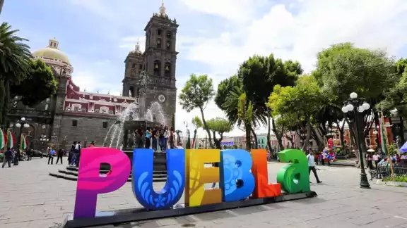 El centro de Puebla. Foto: Especial El centro de Puebla. Foto: Especial