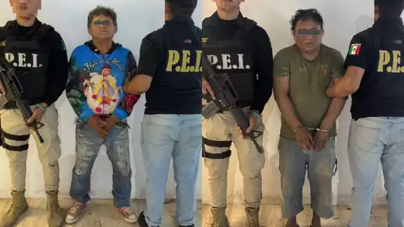 Los hombres quedarán a disposición de la FGE Yucatán Los hombres quedarán a disposición de la FGE Yucatán