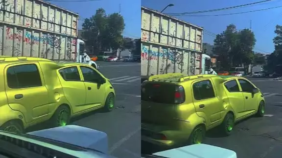 El auto ha causado cuestionamientos sobre cómo se registra oficialmente