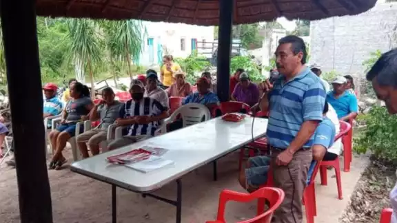 El excandidato del Partido del Trabajo en Dzibalchén tenía huellas de agresiones en el rostro, abdomen y brazos