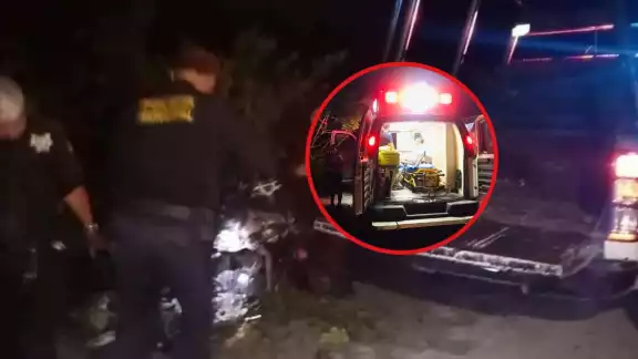 El acompañante resultó con lesiones El acompañante resultó con lesiones