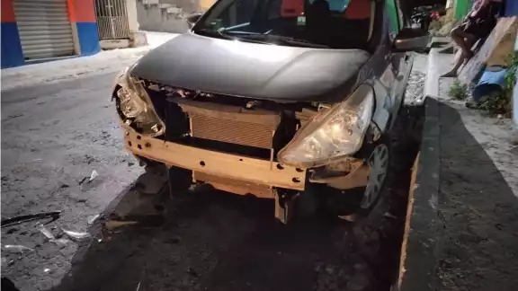 A pesar de la persecución, no se pudo dar con el responsable del accidente A pesar de la persecución, no se pudo dar con el responsable del accidente