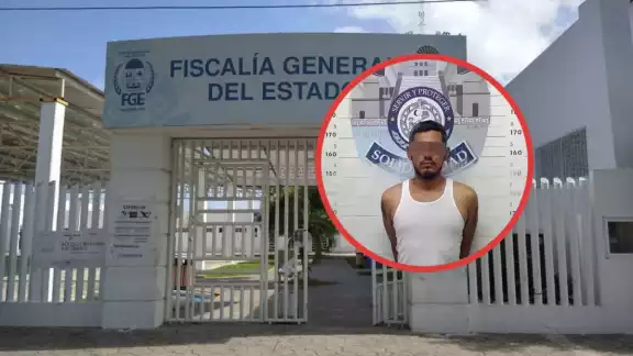 El hombre fue capturado minutos después de cometer el robo El hombre fue capturado minutos después de cometer el robo