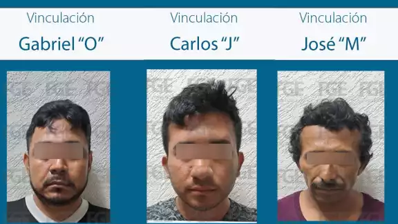 Fueron identificados como Gerardo “O”, Carlos “J” y José “M” Fueron identificados como Gerardo “O”, Carlos “J” y José “M”