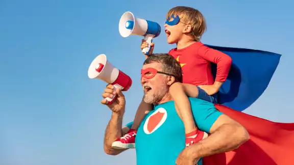 Un dibujo puede ser un gran detalle para papá. Foto: Especial