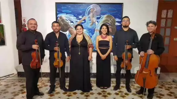 En este sentido, dijo que de las 12 piezas que se tocarán, 9 son de su autoría En este sentido, dijo que de las 12 piezas que se tocarán, 9 son de su autoría