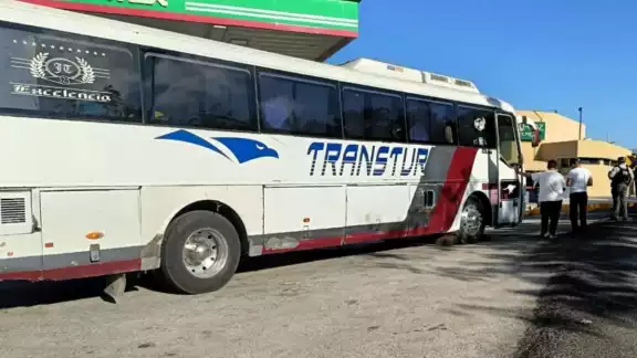 Los migrantes viajaban de Chiapas a Cancún Los migrantes viajaban de Chiapas a Cancún