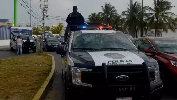 Los dos detenidos quedaron a disposición de la FGE Quintana Roo