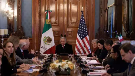 El Presidente de México aclaró que reunión con comitiva estadounidense sucedió en muy buenos términosa pues hora más que nunca es indispensable una política de buena vecindad El Presidente de México aclaró que reunión con comitiva estadounidense sucedió en muy buenos términosa pues hora más que nunca es indispensable una política de buena vecindad
