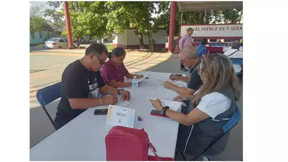 La programación en el domo de la colonia San Juan fue organizada por el Ieqroo y el INPI
