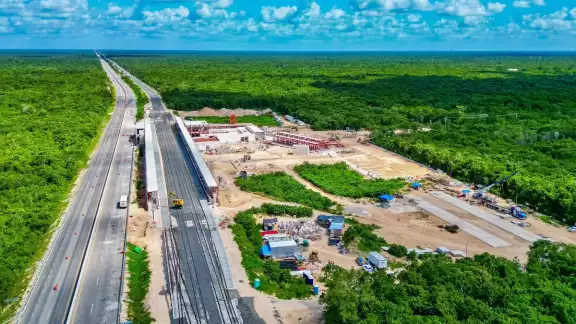 La ruta que comenzará en el paradero de Nuevo Xcán conectará, de norte a sur, a todo el municipio de La ruta que comenzará en el paradero de Nuevo Xcán conectará, de norte a sur, a todo el municipio de
