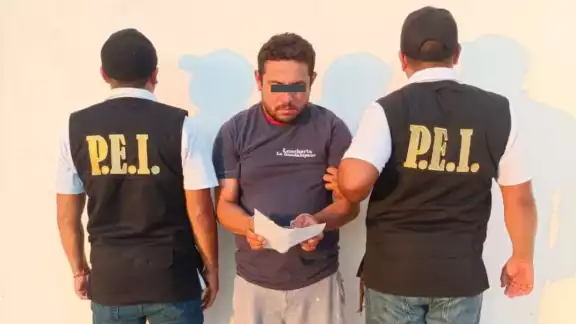 El hombre fue puesto a disposición de la Fiscalía de Campeche El hombre fue puesto a disposición de la Fiscalía de Campeche