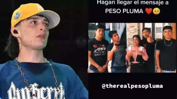 Una joven decidió invitar a Peso Pluma a sus XV años Una joven decidió invitar a Peso Pluma a sus XV años
