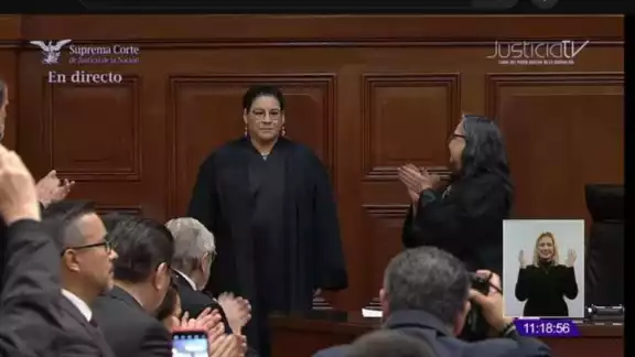 La SCJN le dio la bienvenida a Lenia Batres como nueva Ministra del Máximo Tribunal del país