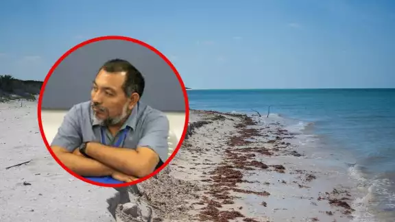 La erosión se comerá la arena y lo que se construya terminará dentro del agua marina La erosión se comerá la arena y lo que se construya terminará dentro del agua marina