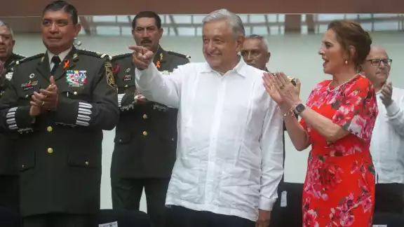 Andrés Manuel López Obrador señaló en la inauguración del Aeropuerto Internacional de Tulum que el Humanismo Mexicano demostró que funciona. Andrés Manuel López Obrador señaló en la inauguración del Aeropuerto Internacional de Tulum que el Humanismo Mexicano demostró que funciona.