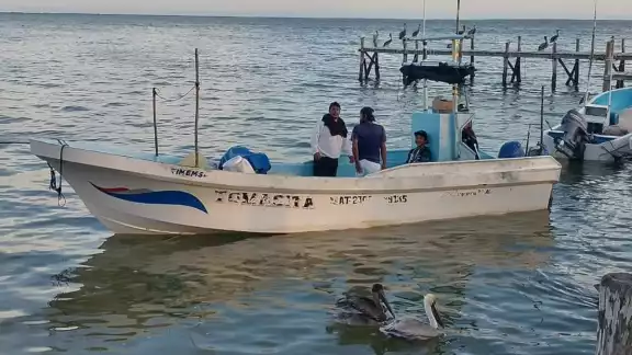 Cabe resaltar que los cuatro marinos de Chiquilá fueron localizados por pescadores de la región que estaban en su búsqueda