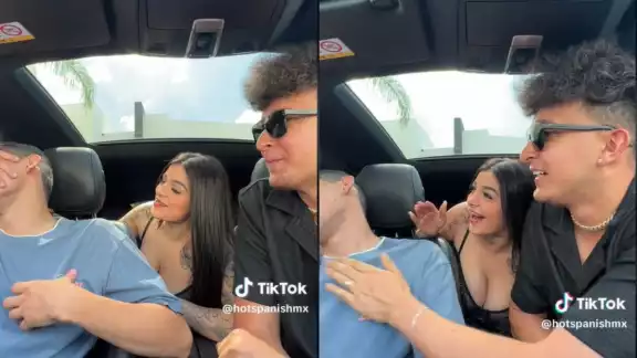 Se desmaya de la emoción al conocer a Karely Ruiz Se desmaya de la emoción al conocer a Karely Ruiz