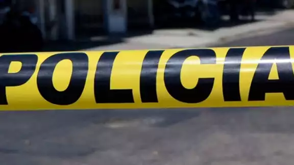 El lugar fue acordonado en espera del Servicio Médico Forense