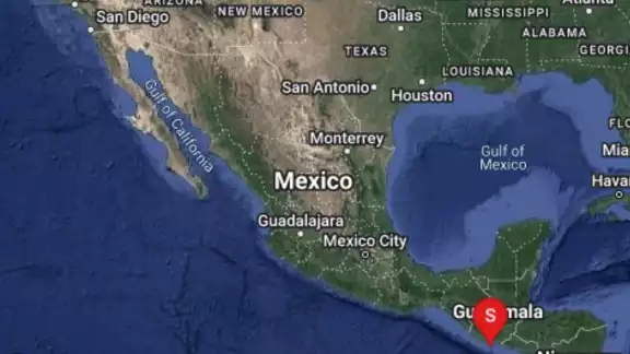 Es el sismo de mayor magnitud registrado en las últimas horas Es el sismo de mayor magnitud registrado en las últimas horas