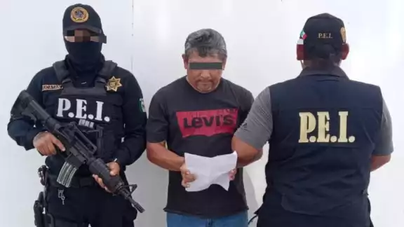 El hombre fue puesto a disposición de un Juez para iniciar su proceso legal El hombre fue puesto a disposición de un Juez para iniciar su proceso legal