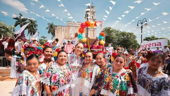 Claudia Sheinbaum estuvo en Calkiní, Campeche y Ciudad del Carmen Claudia Sheinbaum estuvo en Calkiní, Campeche y Ciudad del Carmen
