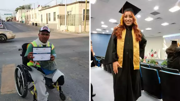 La joven se graduó como Contador Público en la universidad de Nuevo Laredo La joven se graduó como Contador Público en la universidad de Nuevo Laredo