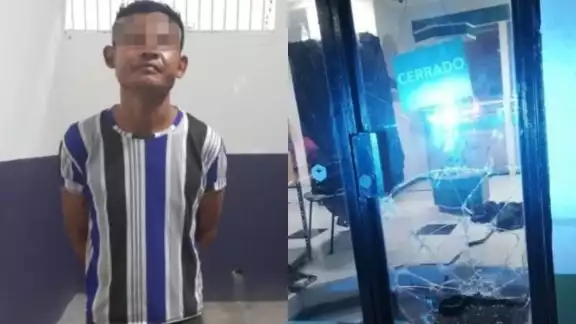 El hombre fue captado por las cámaras de una casa de empeño cuando robaba varias joyas y electrónicos El hombre fue captado por las cámaras de una casa de empeño cuando robaba varias joyas y electrónicos