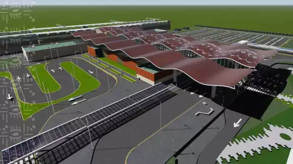 La construcción simulará formas geométricas usadas por los antiguos mayas