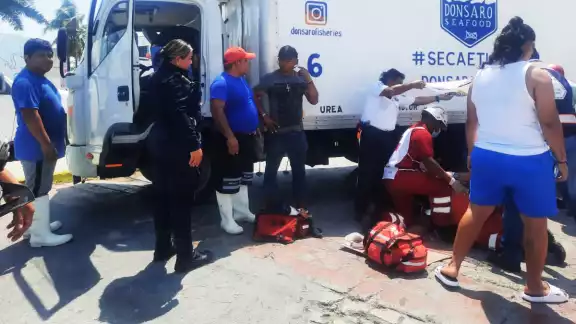 Entre los accidentes se encuentra el de una mujer que fue lleva al Centro Médico Entre los accidentes se encuentra el de una mujer que fue lleva al Centro Médico