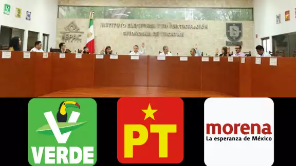 Los partidos aparecerán justos en la boleta electoral Los partidos aparecerán justos en la boleta electoral