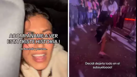 La joven tuvo que ser llevada a un hospital por el dolor