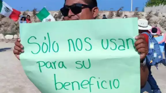 A mediados de marzo estalló el conflicto en la Laguna Rosa A mediados de marzo estalló el conflicto en la Laguna Rosa