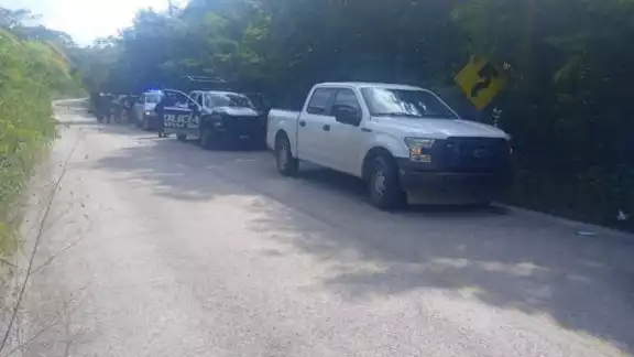 El cuerpo estaba dentro de una bolsa e iba acompañado de un mensaje de amenaza