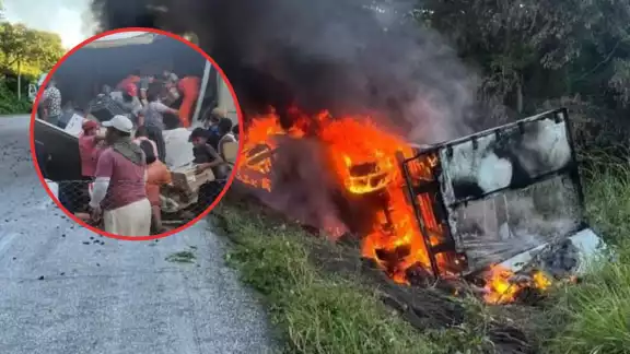 El hecho ocurrió en el kilómetro 90 de la carretera 180 de Sabancuy a Champotón El hecho ocurrió en el kilómetro 90 de la carretera 180 de Sabancuy a Champotón