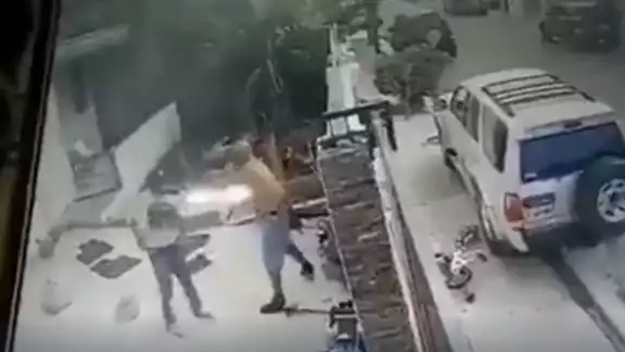 Usuarios de redes sociales celebraron el escarmiento al ladrón