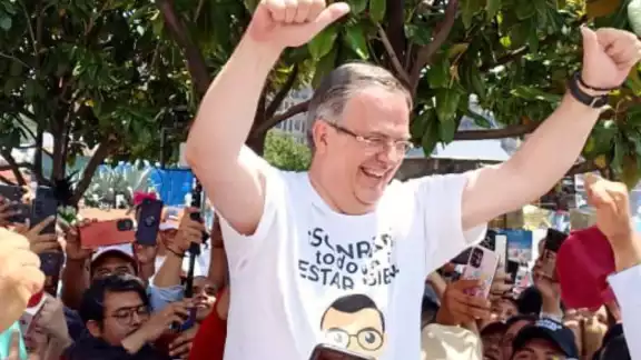 Marcelo Ebrard anunció que octubre de 2024 volverá a Palacio Nacional
