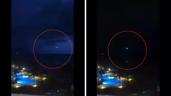 Quién grabó el video se llevó una sorpresa al ver lo que captó su cámara Quién grabó el video se llevó una sorpresa al ver lo que captó su cámara